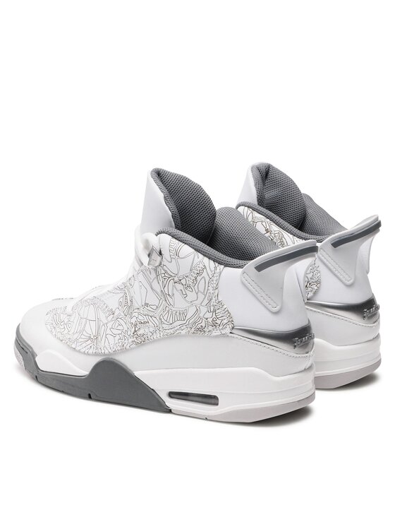 Nike Basketbalové topánky Nike Air Jordan Dub Zero 311046 107 Biela