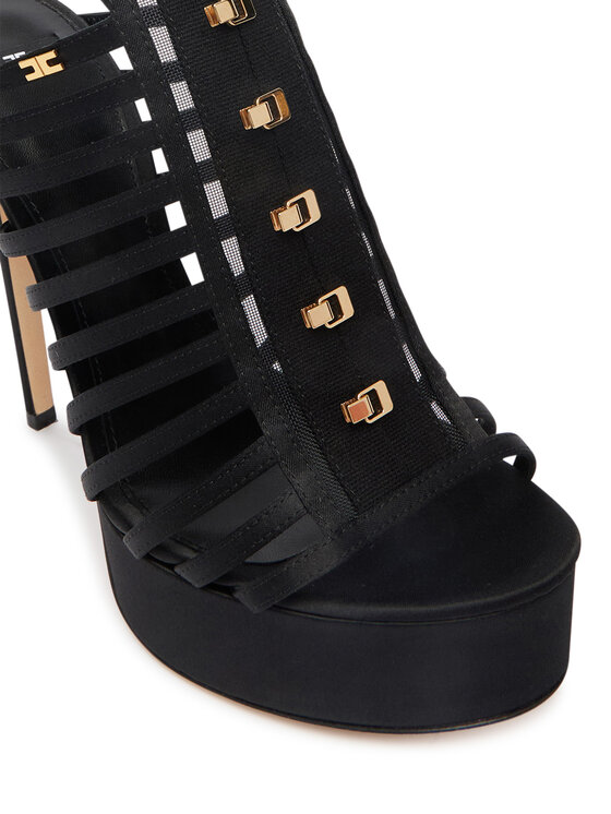 Elisabetta Franchi Босоніжки Elisabetta Franchi SA-92L-62E2-V790 Чорний