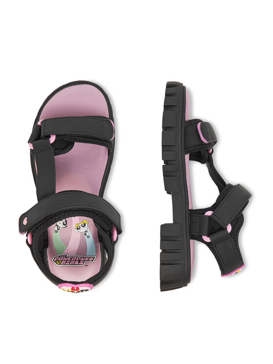 Powerpuff Girls Босоніжки Powerpuff Girls CS-SS25-339WBPPG Чорний