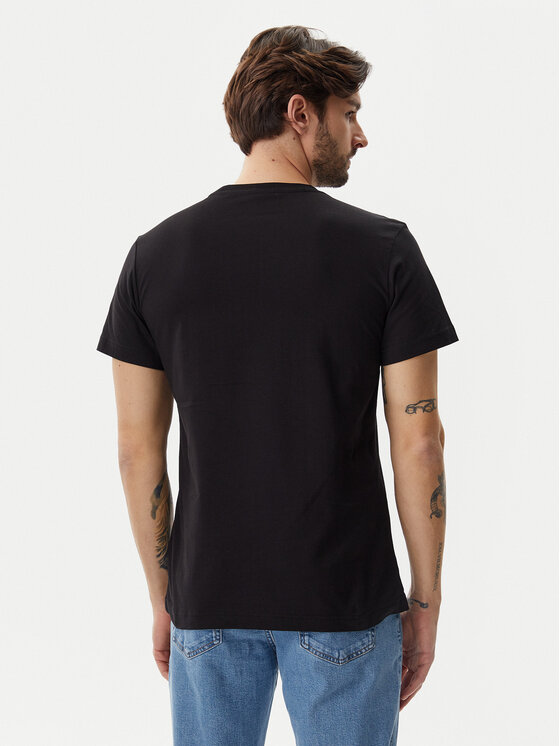 Calvin Klein Jeans Calvin Klein Jeans Camiseta Meta Monogram J30J325498 Negro Regular Fit