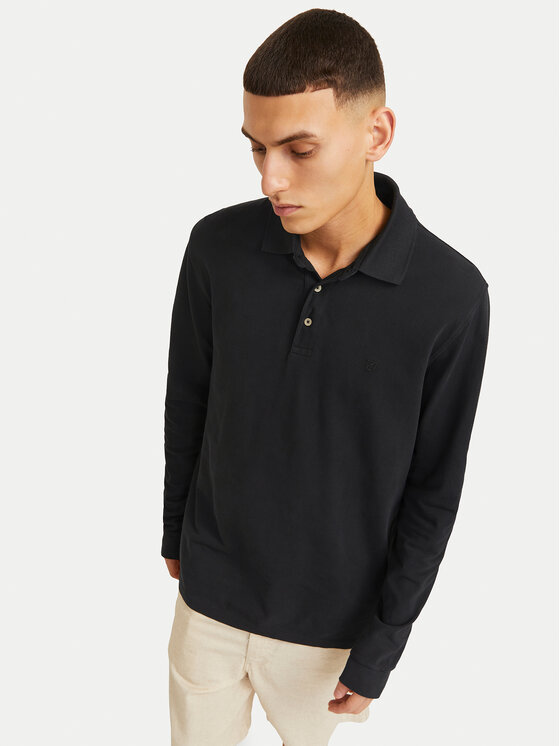 Jack & Jones Jack & Jones Поло William 12269034 Чорний Regular Fit