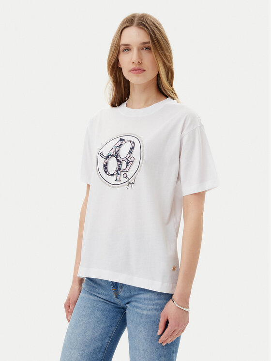 JOOP! JOOP! Футболка 58 252JE58Tashi 30046236 Écru Regular Fit