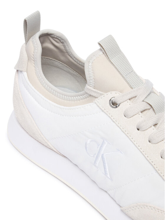 Calvin Klein Sneakersy Calvin Klein Retro Runner YM0YM01414 Krémová