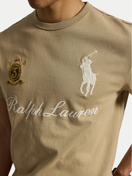 Polo Ralph Lauren Polo Ralph Lauren Camiseta 710B20010003 Beis Regular Fit