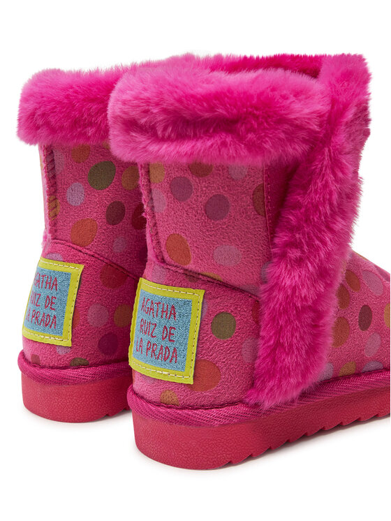 Agatha Ruiz de la Prada Botki Agatha Ruiz de la Prada 241989-A M Różowy