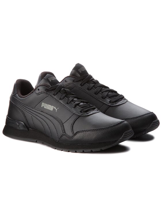 Puma Снікерcи Puma St Runner V2 L Jr 366959 01 Чорний