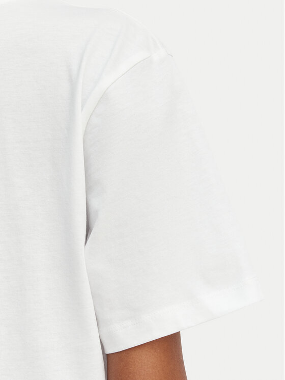 Guess Guess Camiseta V6GI14 K2981 Blanco Relaxed Fit