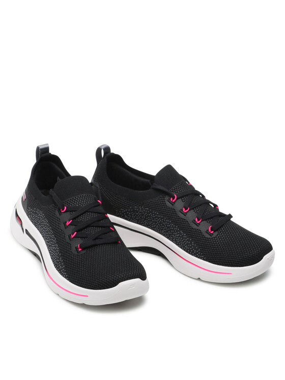 Skechers Снікерcи Skechers Go Walk Arch Fit 124863/BKHP Чорний