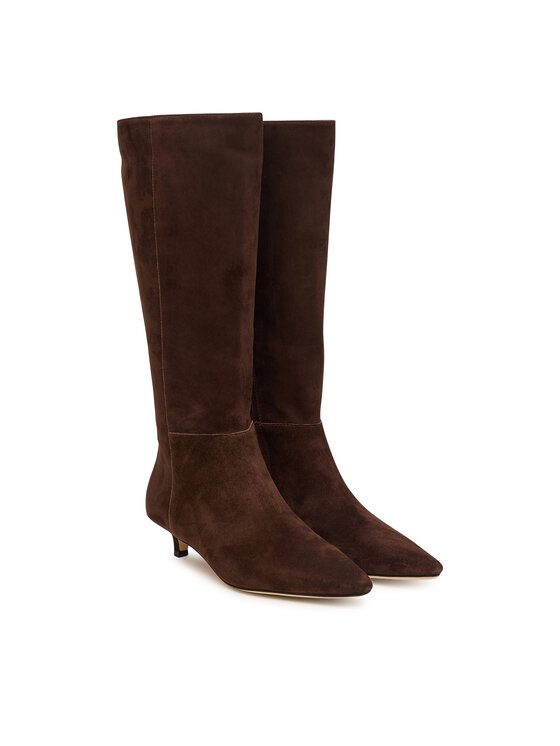 LAUREN RALPH LAUREN Zimski škornji LAUREN RALPH LAUREN Frncsa Tl Hl Bo Tal 802P15726002 Rjava