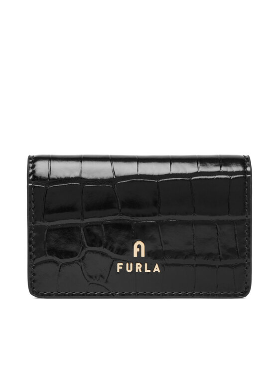 Furla Kreditinių kortelių dėklas Furla Camelia WP00408 BX4255 O6000 Juoda