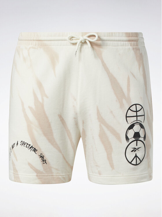 Reebok Reebok Pantalones cortos deportivos Classics Block Party Shorts HT8180 Blanco