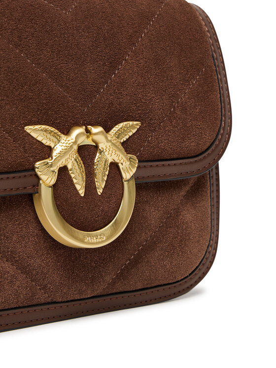 PINKO Soma PINKO Love Box Bag Fl Mini AI 25-26 PLTT 104297 A2JH Brūns