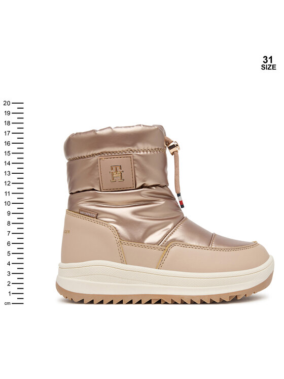 Tommy Hilfiger Śniegowce Tommy Hilfiger Loki T3AD-35206-1474 M Beżowy
