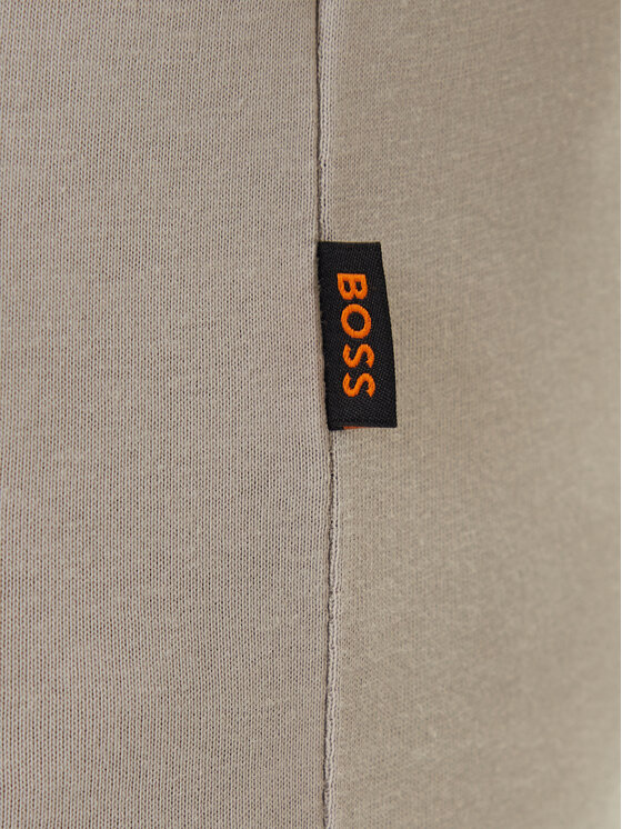 BOSS BOSS Camiseta Imprint 50556007 Beis Regular Fit