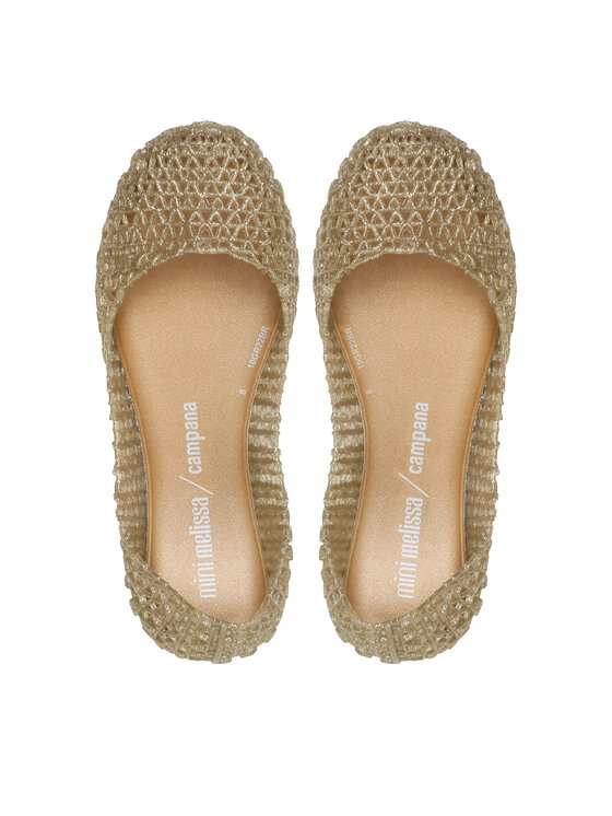 Melissa Baleríny Melissa Mini Melissa Campana Papel Inf 32996 Zlatá