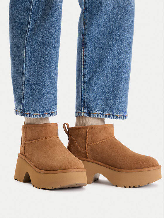 Ugg Снігоходи Ugg W Classic Ultra Mini Heights 1158311 Коричневий
