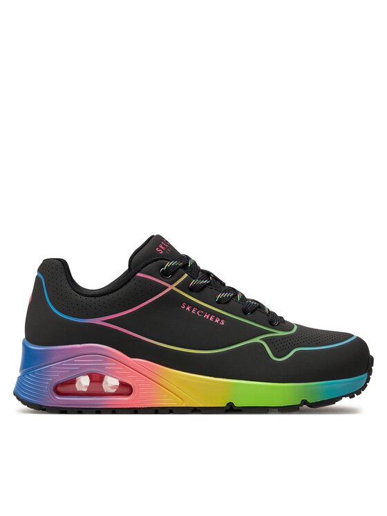 Skechers Снікерcи Skechers Uno Pop Of Sunshine 155148/BKMT Чорний