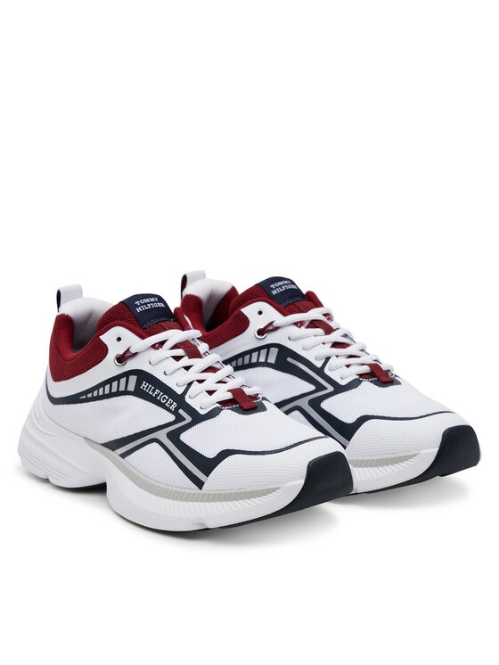 Tommy Hilfiger Sneakers Tommy Hilfiger Th Dynafast Tech FM0FM05450 Bianco
