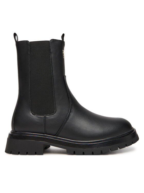 Tommy Hilfiger Členková obuv Tommy Hilfiger T3A5-34016-1355999 D Čierna