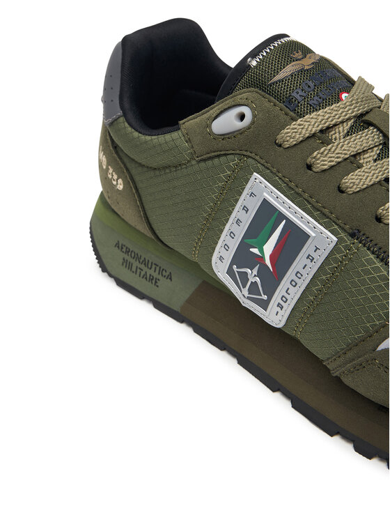 Aeronautica Militare Sneakersy Aeronautica Militare 262SC0292UCT04393 Zielony