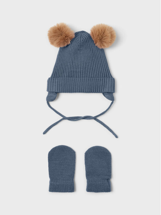 NAME IT Čepice a rukavice NAME IT 13206459 Modrá