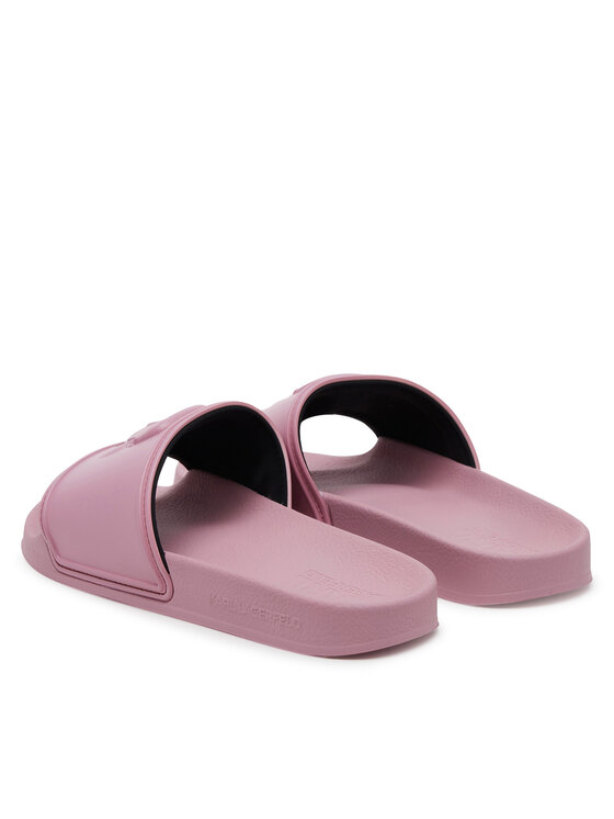 KARL LAGERFELD Шльопанці KARL LAGERFELD Kondo 2.0 KL80919M Рожевий