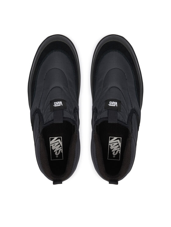 Vans Sniega zābaki Vans Mid-Slip Puff VN0010W1BKA1 Melns