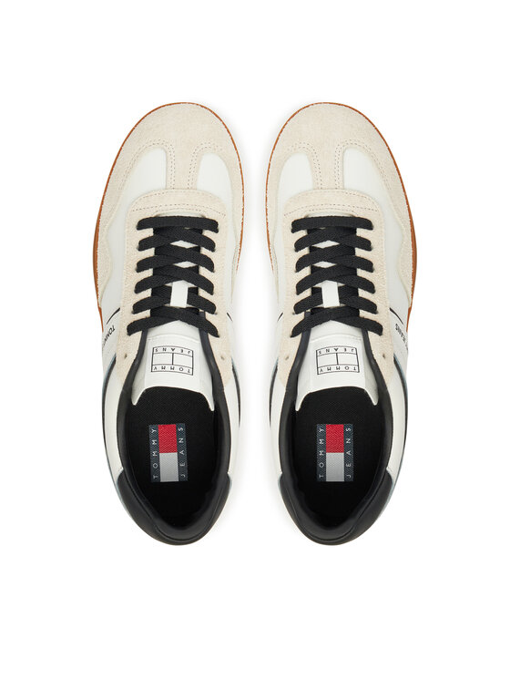 Tommy Jeans Сникърси Tommy Jeans The Greenwich Leather EM0EM01587 Екрю