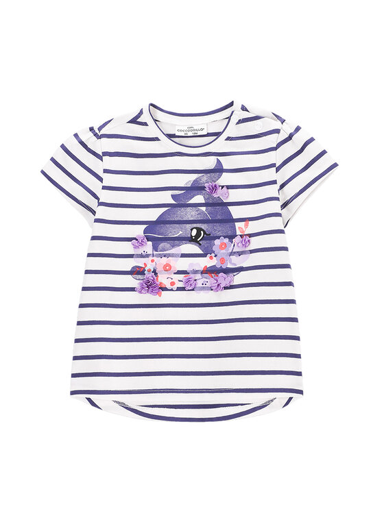 Coccodrillo Coccodrillo T-shirt WC5143201HGN Ljubičasta Regular Fit