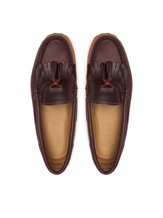 Timberland Loaferek Timberland Authentic Kiltie Loafer TB0A2Q21EIW1 Bordó