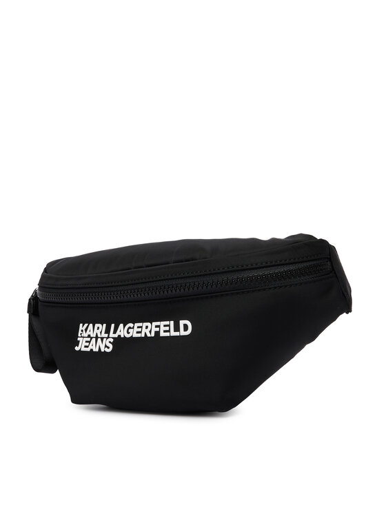 Karl Lagerfeld Jeans Сумка на пояс﻿ Karl Lagerfeld Jeans B1W30248 Чорний