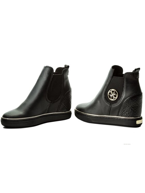 Guess Stivaletti Guess Freda FLFRE3 LEA12 Nero