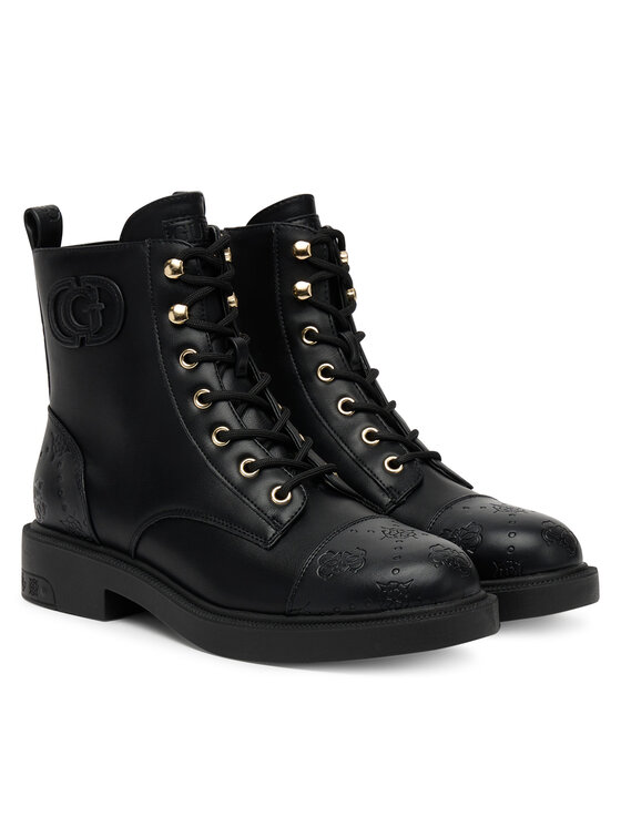 Guess Kotníková obuv Guess FLTFNE FAL10 Černá