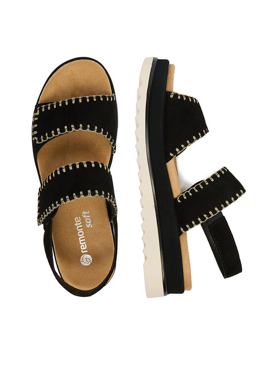 Remonte Sandale Remonte CEO-D3P50-02 Negru