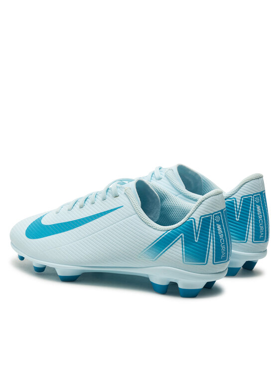 Nike Boty na fotball Nike Jr Vapor 16 Club Fg/Mg FQ8286 400 Světle modrá