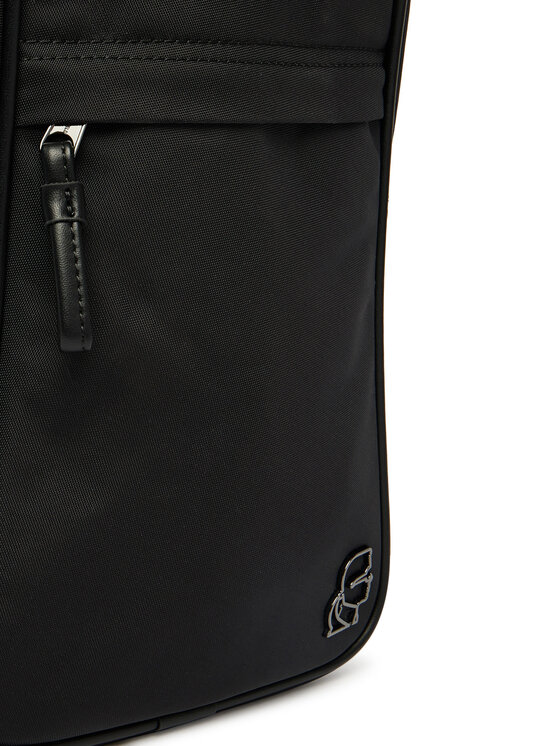 KARL LAGERFELD Torbica za okrog pasu KARL LAGERFELD A4M30268 Črna