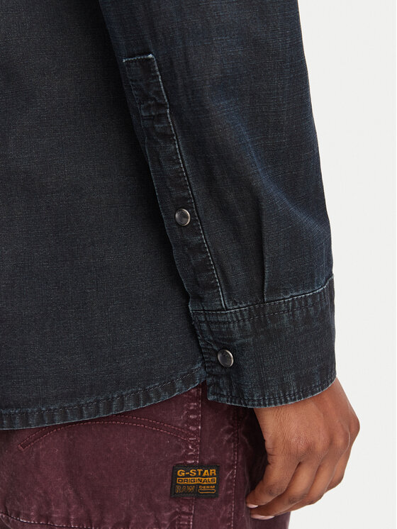 G-STAR G-Star Raw Camicia D30440 E356 Blu scuro Regular Fit