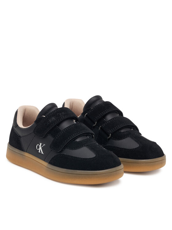 Calvin Klein Laisvalaikio batai Calvin Klein Low Cut Velcro Sneaker V1X9-83443-0318 S Juoda
