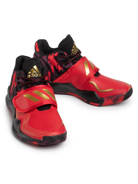 adidas Zapatillas de baloncesto adidas Deep Threat J FV2276 Rojo