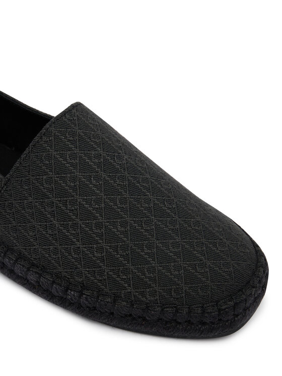 Calvin Klein Espadryle Calvin Klein Espadrille Aop Cv HM0HM02231 Czarny