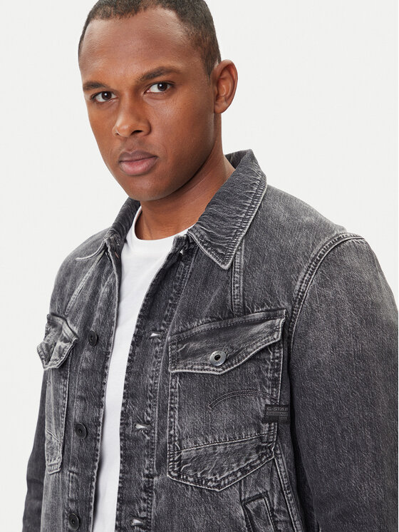 G-STAR G-Star Raw Giacca di jeans D26919-D537 Grigio Slim Fit