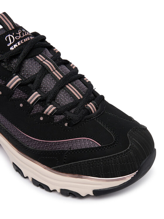 Skechers Sneakers Skechers D'Lites 150873/BKRG Nero