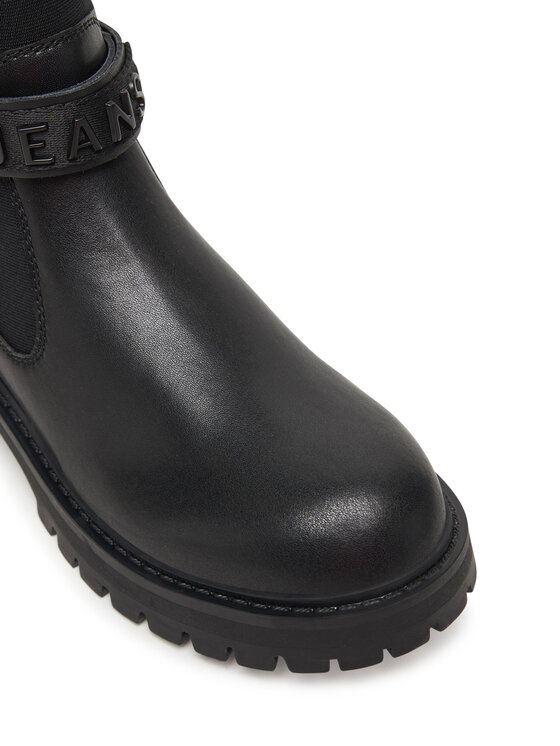 Pepe Jeans Ботильйони Pepe Jeans Stacy Glow W PLS500026 Чорний