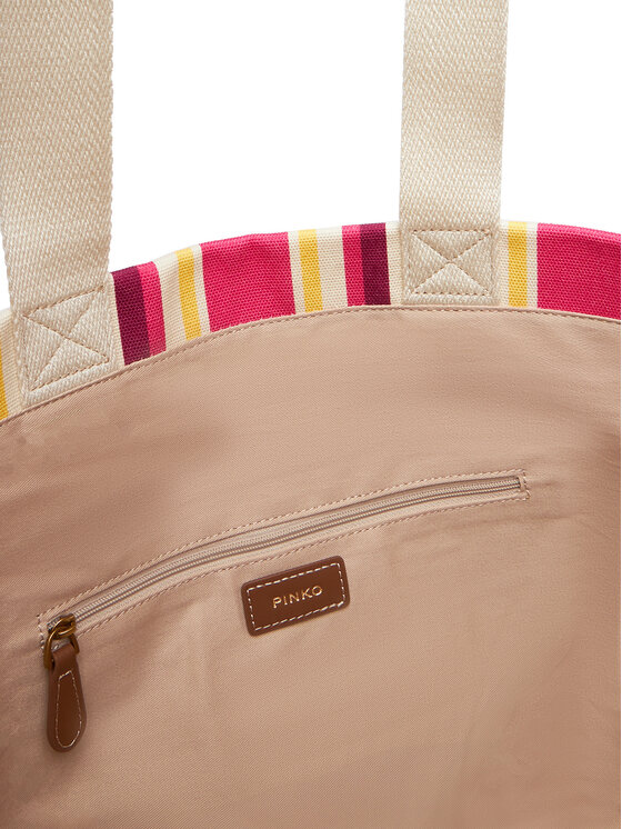 PINKO Soma PINKO Shopping Bag Extra PE 25 PLTT 104754 A2G5 Rozā