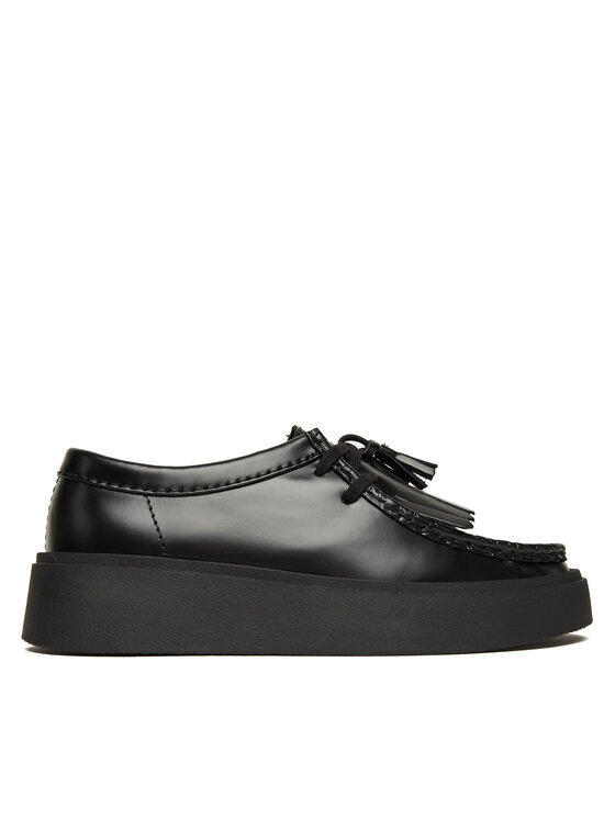 Clarks Poltopánky Clarks Torview W 26184943 Čierna