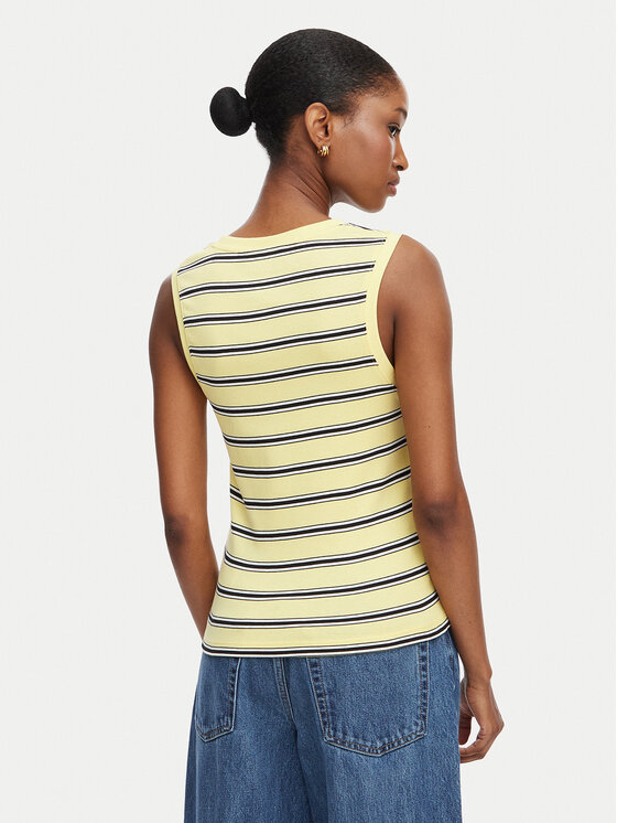 Tommy Hilfiger Tommy Hilfiger Top WW0WW50025 Amarillo Regular Fit