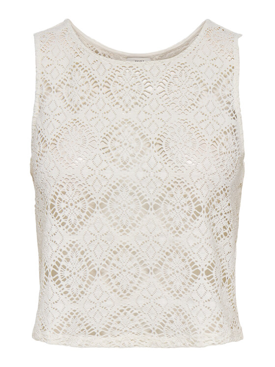 JDY JDY Top Eva 15351499 Blanco Regular Fit