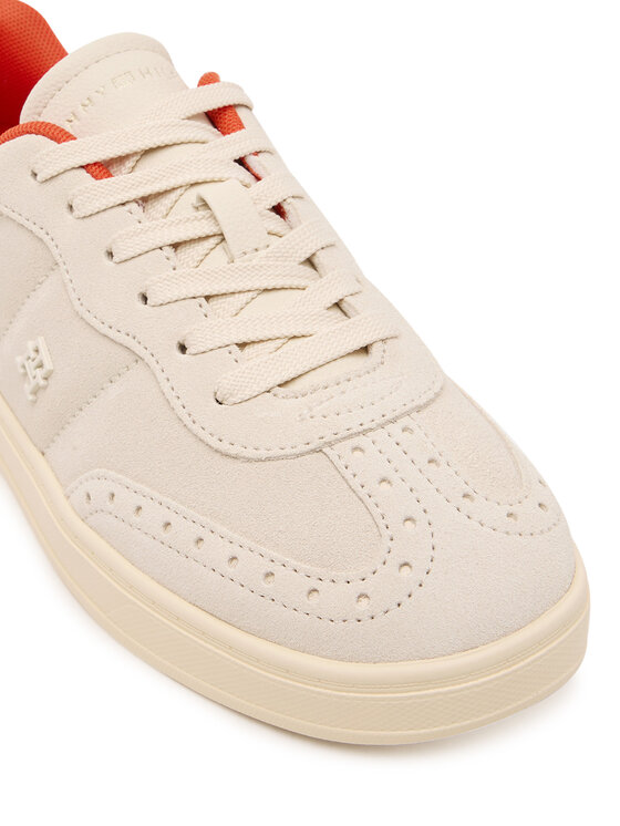 Tommy Hilfiger Superge Tommy Hilfiger Heritage FW0FW08822 Écru
