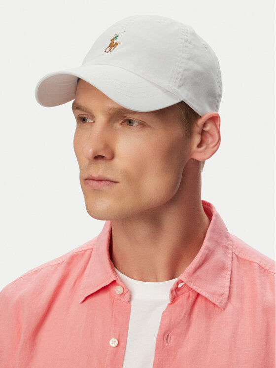 Polo Ralph Lauren Бейсболка Polo Ralph Lauren 710834737019 Білий