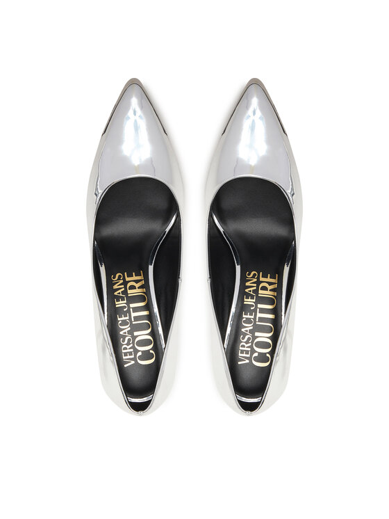 Versace Jeans Couture Туфлі на шпильці Versace Jeans Couture 80VA3S50 ZS406 900 Срібний